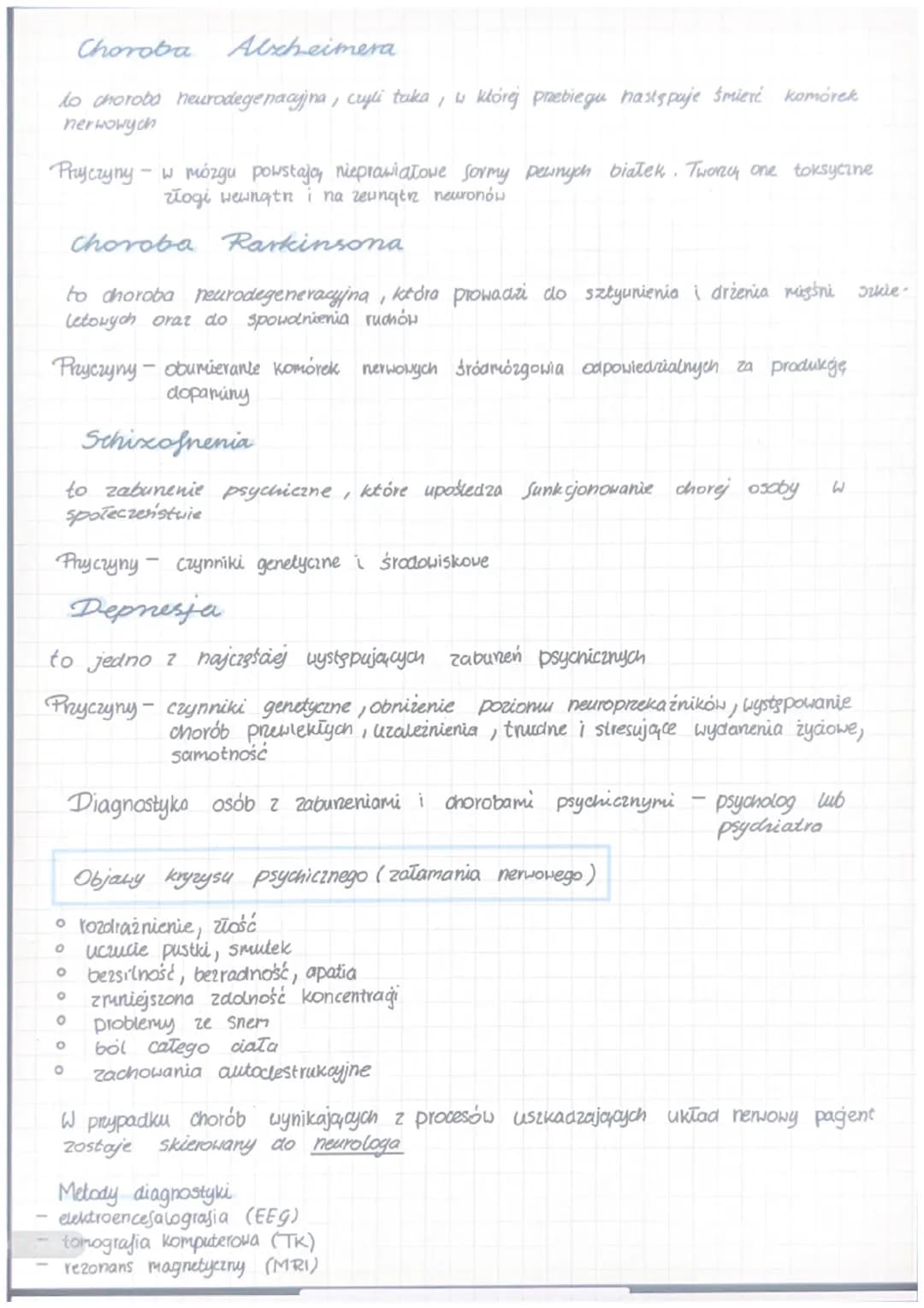 Higiena i choroby układu nerwowego
Higiena układu nerwowego
regularny i odpowiednio długi sen
aktywność fizyczna i zdrowa diela
odpowiednia 