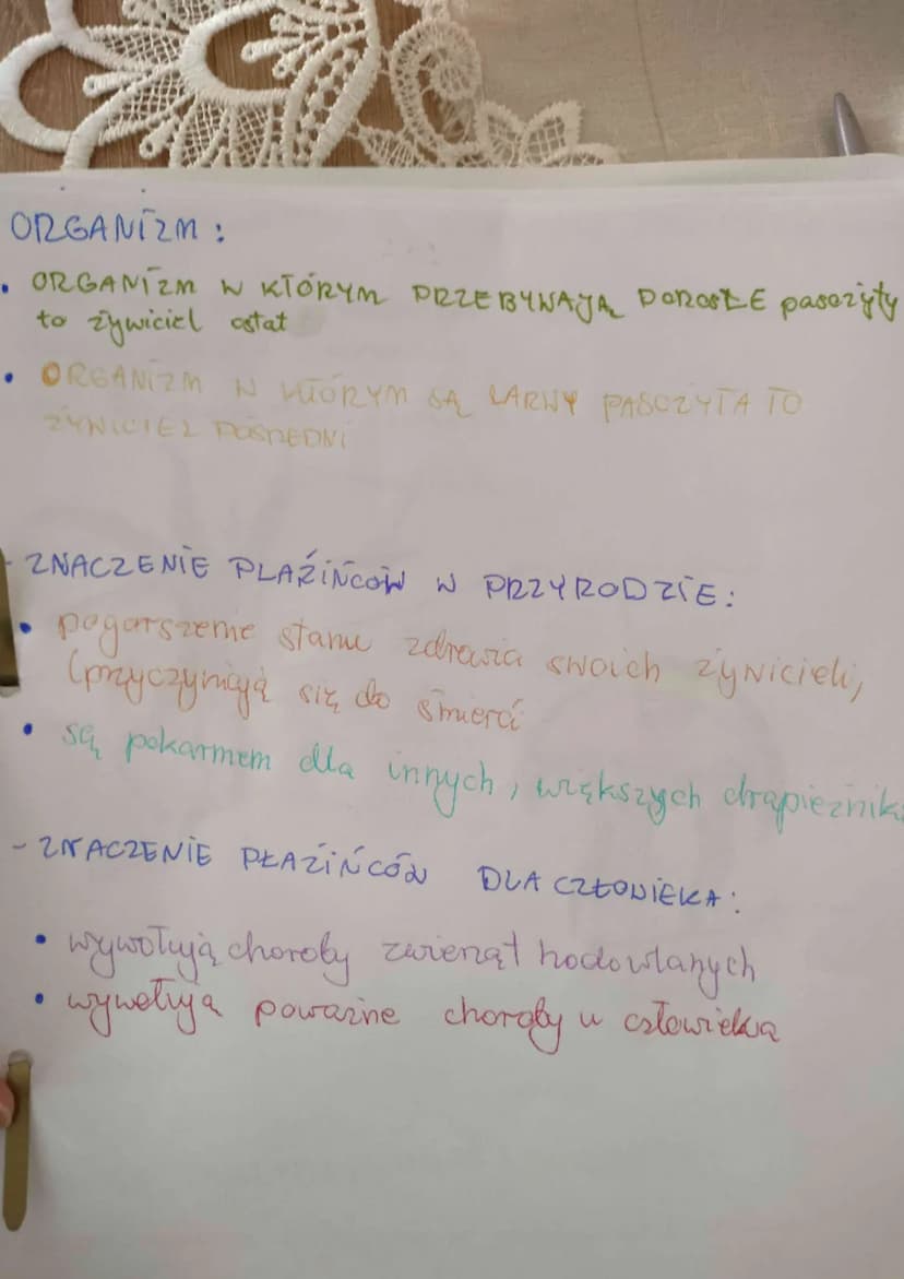 龙
PŁAŹÍNCE
GDZIE ZYYA PŁAZIŃCE I CZYM SĄ?
płazińce iyaw nangdach ewnętrznych
kręgowców!
• zazwyczaj są to pasożyty, najbardavej zhanym
przed