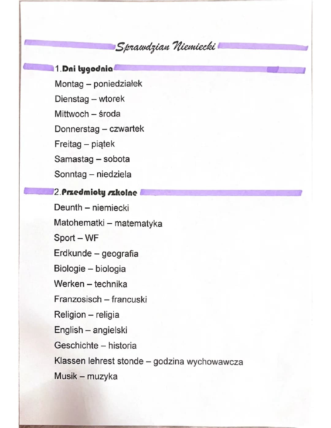 Niemiecki