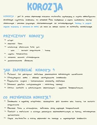 Know Korozja - przyczyny, zapobieganie, rodzaje oraz przykłady.  thumbnail