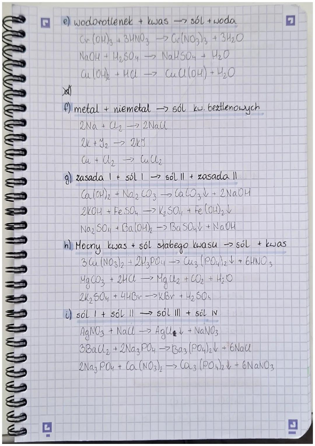 าาาาาาา
ร
5016
e
G
1. Sole - związki jonowe zbudowane z kationów
metali lub kationu amonu NHy i
Ianionów reset kwasowych..
2. Nazewnictwo so