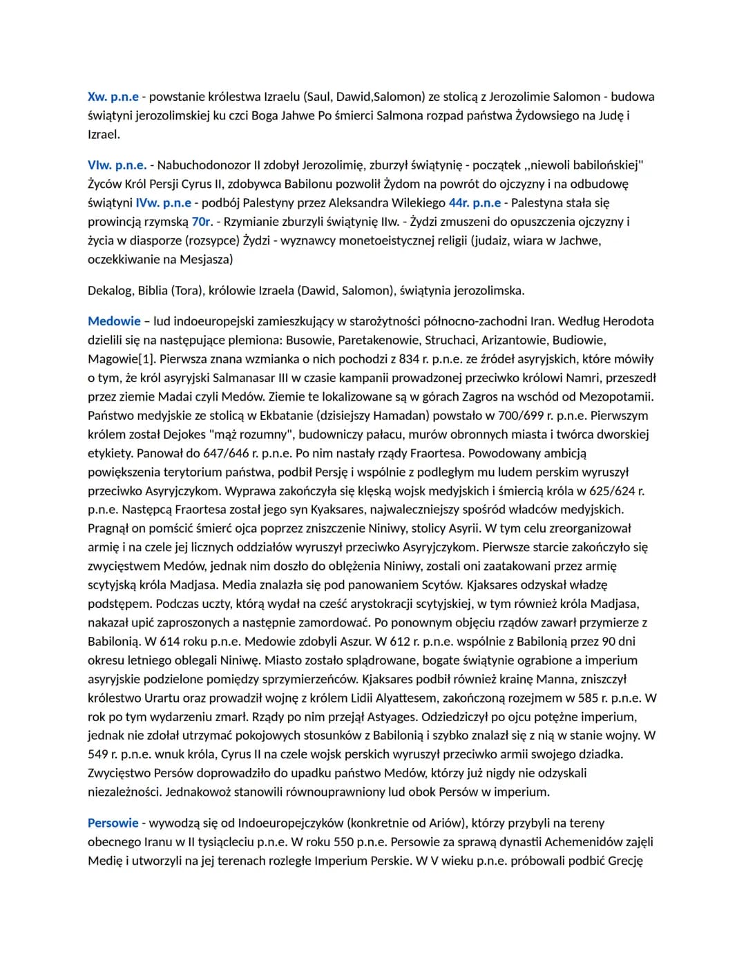 Epoki historyczne:
3500rp.n.e.
PREHISTRORIA
STAROŻYTNOŚĆ
476r
966r.- chrzest Polski.
ŚREDNIOWIECZE
1r. n.e - umowna data narodzin Chystusa.
