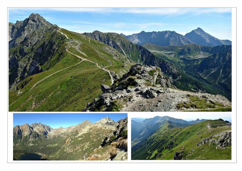 KRAJOBRAZ WYSOKOGÓRSKI TATR
Jedyna kraina w Polsce gdzie występuje krajobraz wysokogórski to Tatry, które są częścią łańcucha Karpat. Budowa