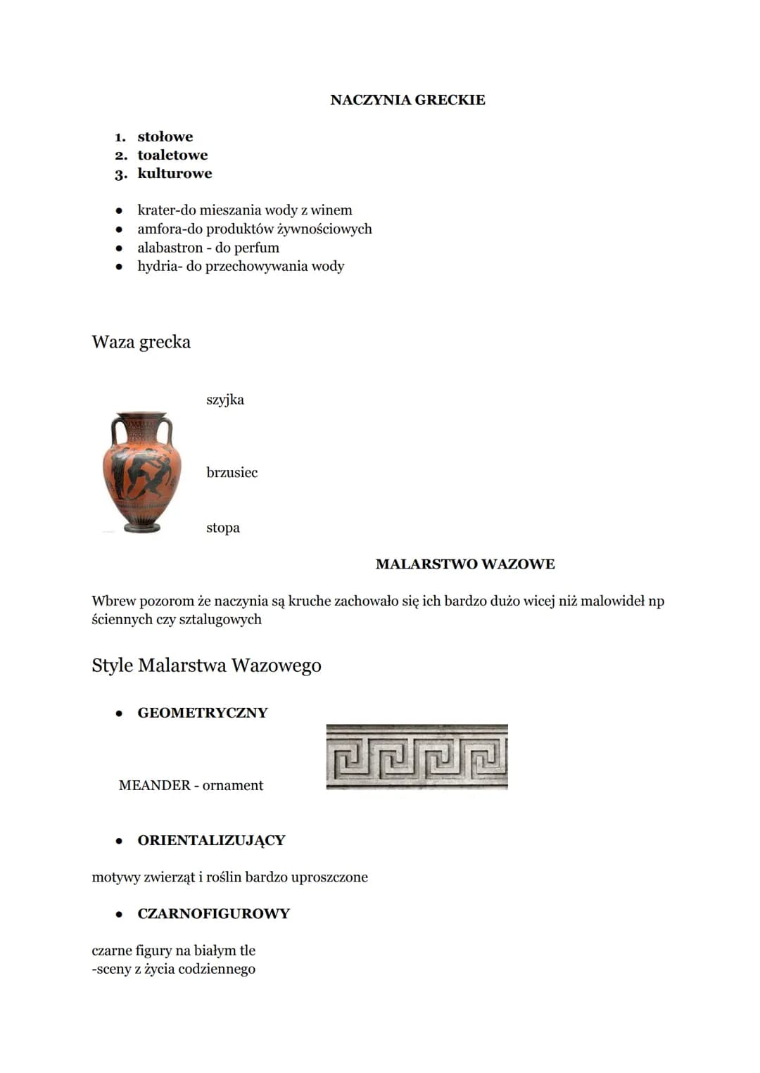
<p>Sztuka starożytnej Grecji to czas, kiedy Grecy dążyli do doskonałości i poszukiwali piękna. Dla nich dzieło sztuki musiało być doskonałe