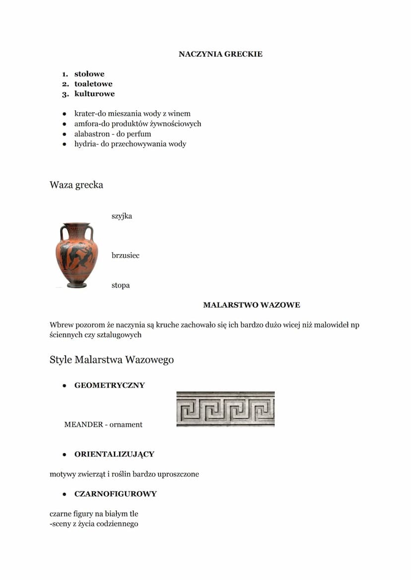 
<p>Sztuka starożytnej Grecji to czas, kiedy Grecy dążyli do doskonałości i poszukiwali piękna. Dla nich dzieło sztuki musiało być doskonałe