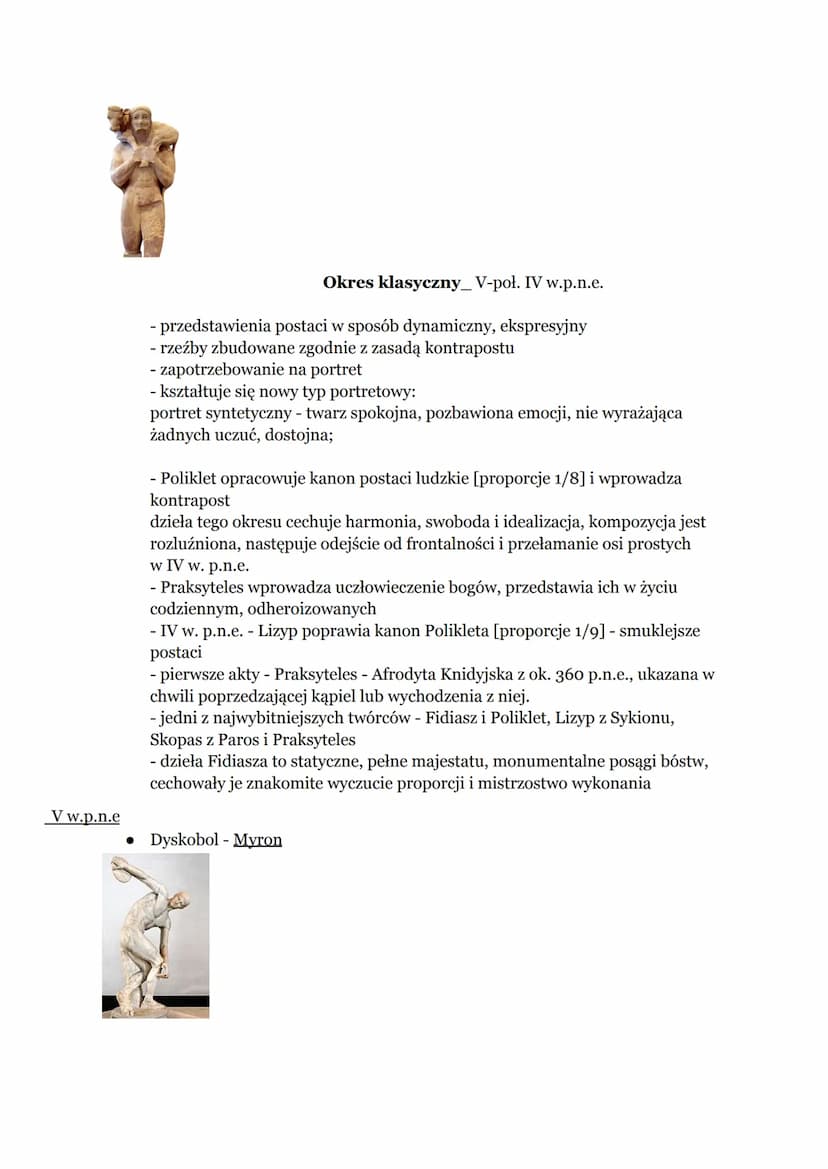 
<p>Sztuka starożytnej Grecji to czas, kiedy Grecy dążyli do doskonałości i poszukiwali piękna. Dla nich dzieło sztuki musiało być doskonałe