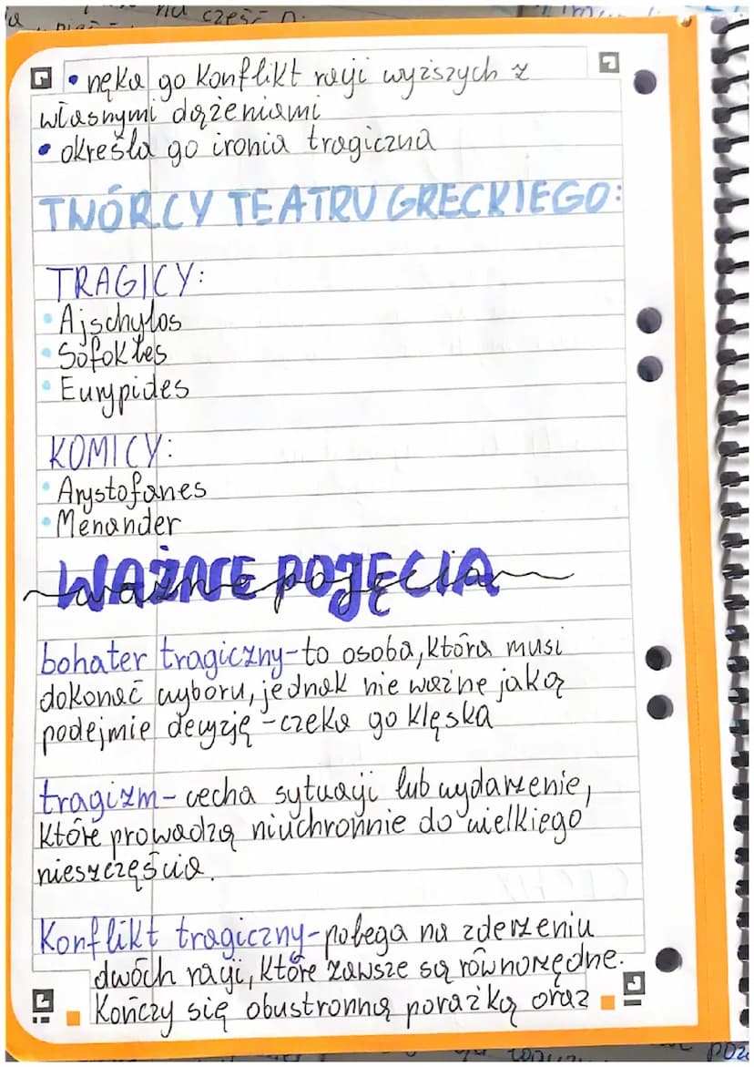 VOKIE
POLSKI
POCHODZENIE
ANTYC2NE
TRAGEDII
Ey:
• tragedia antyczna, wywodzi się ze świąt,
obchodzonych na cześć boga Dionixosa.
0
CECHY TEAT