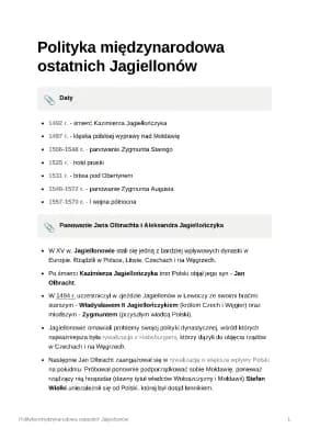 Know Polityka międzynarodowa ostatnich Jagiellonów thumbnail