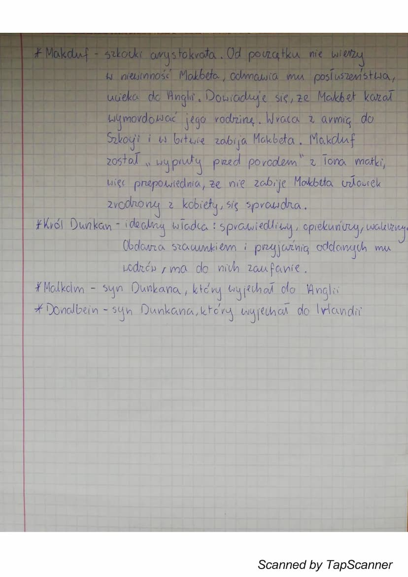 MAKBET WILLIAM SZEKSPIR
1. Czas i miejsce akcji
Czas akyi: XI wiek - historyczne czasy panowania króla
Makbeta; jak zapisano w kronikach jes