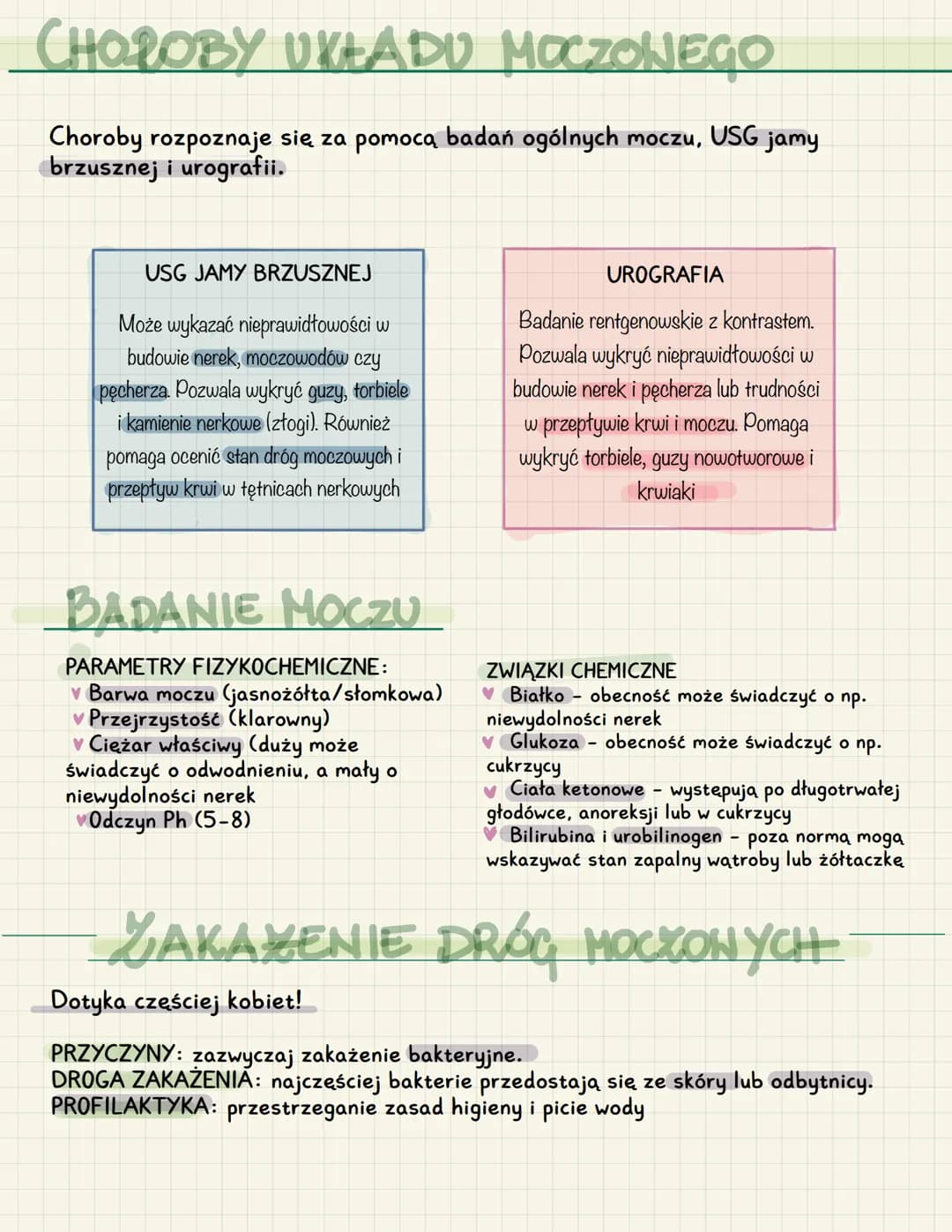 CHOROBY UKŁADU MOCZONEGO
Choroby rozpoznaje się za pomocą badań ogólnych moczu, USG jamy
brzusznej i urografii.
USG JAMY BRZUSZNEJ
Może wyka