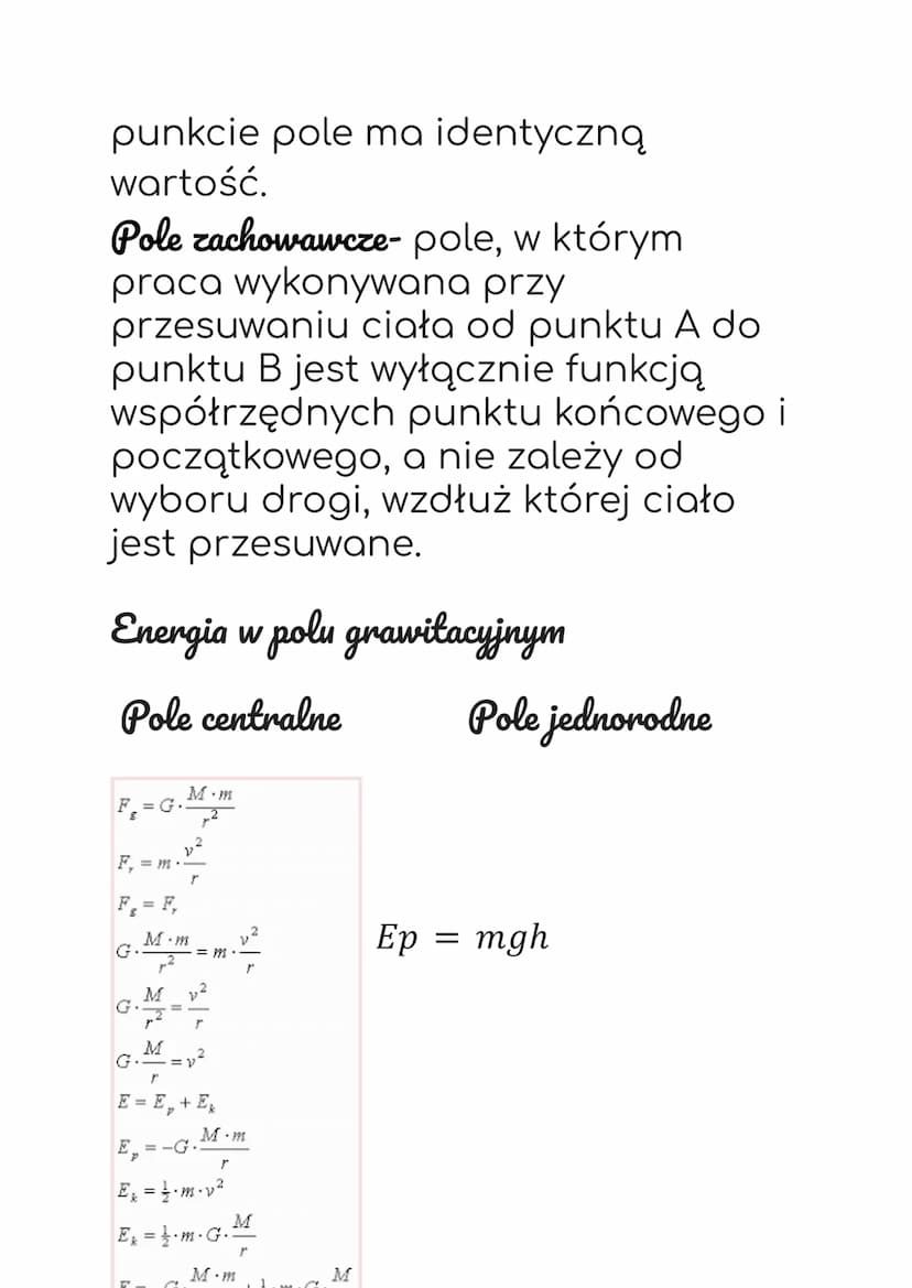 Grawitacja
Prawa Keplera
I Prawo
Każda planeta krąży po orbicie eliptycznej, ze
Słońcem w jednym z ognisk tej elipsy.
II Prawo- Prawo pól
Li