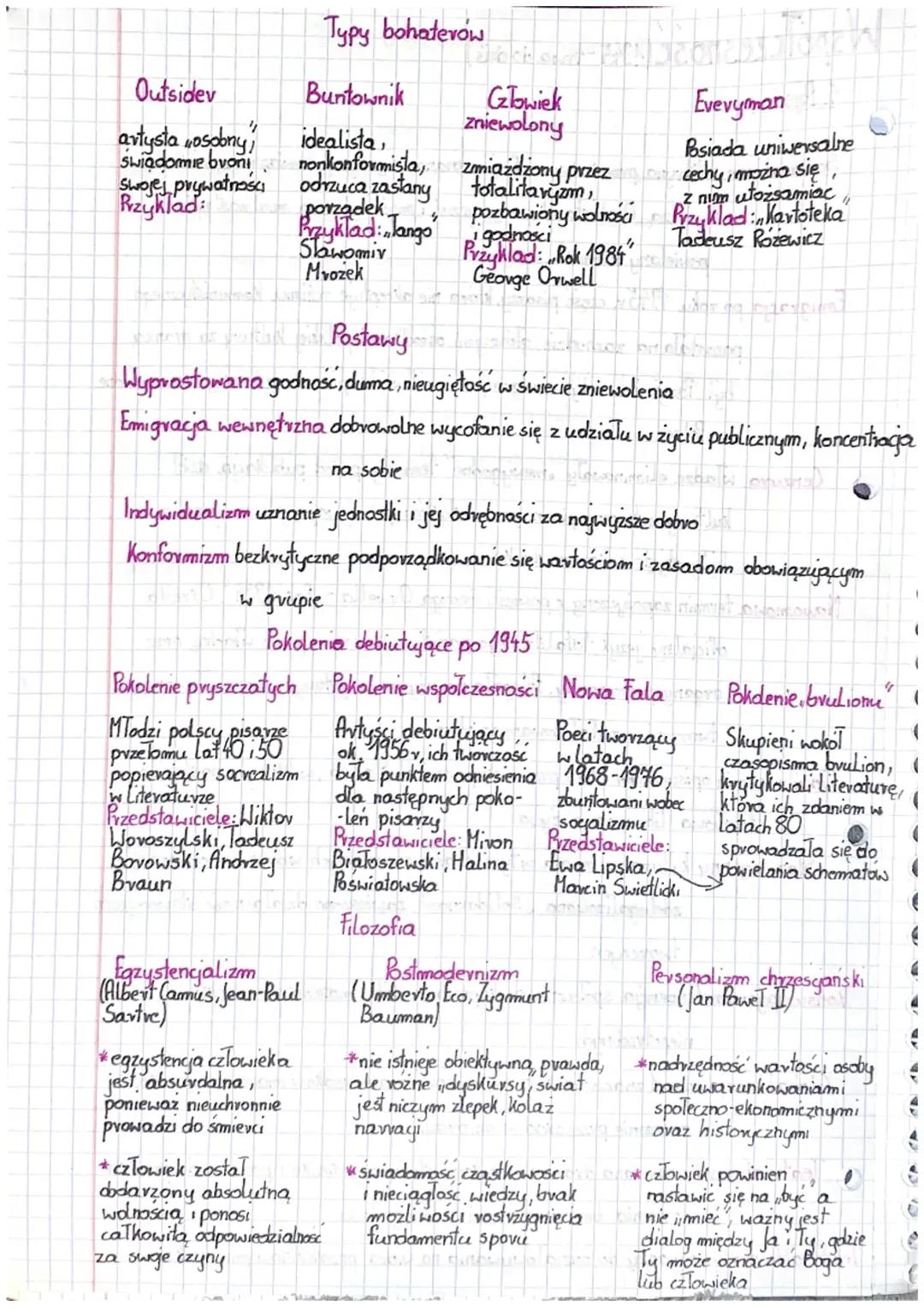 10
D
2
2
Współczesność (1945-tvwa do dziś )
1. Pojęcia
HOME
Sacrealizm doktryna przeniesiona z Rosji,uznana za jedyną obowiązującą metodę
tw