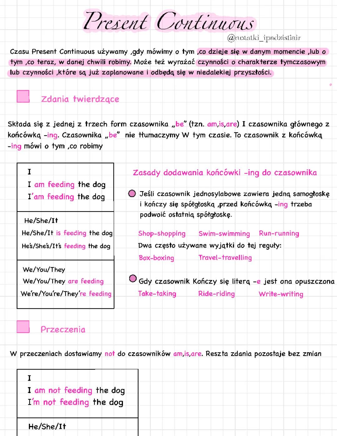 Przygoda z Czasami: Present Simple, Present Continuous i Present Perfect