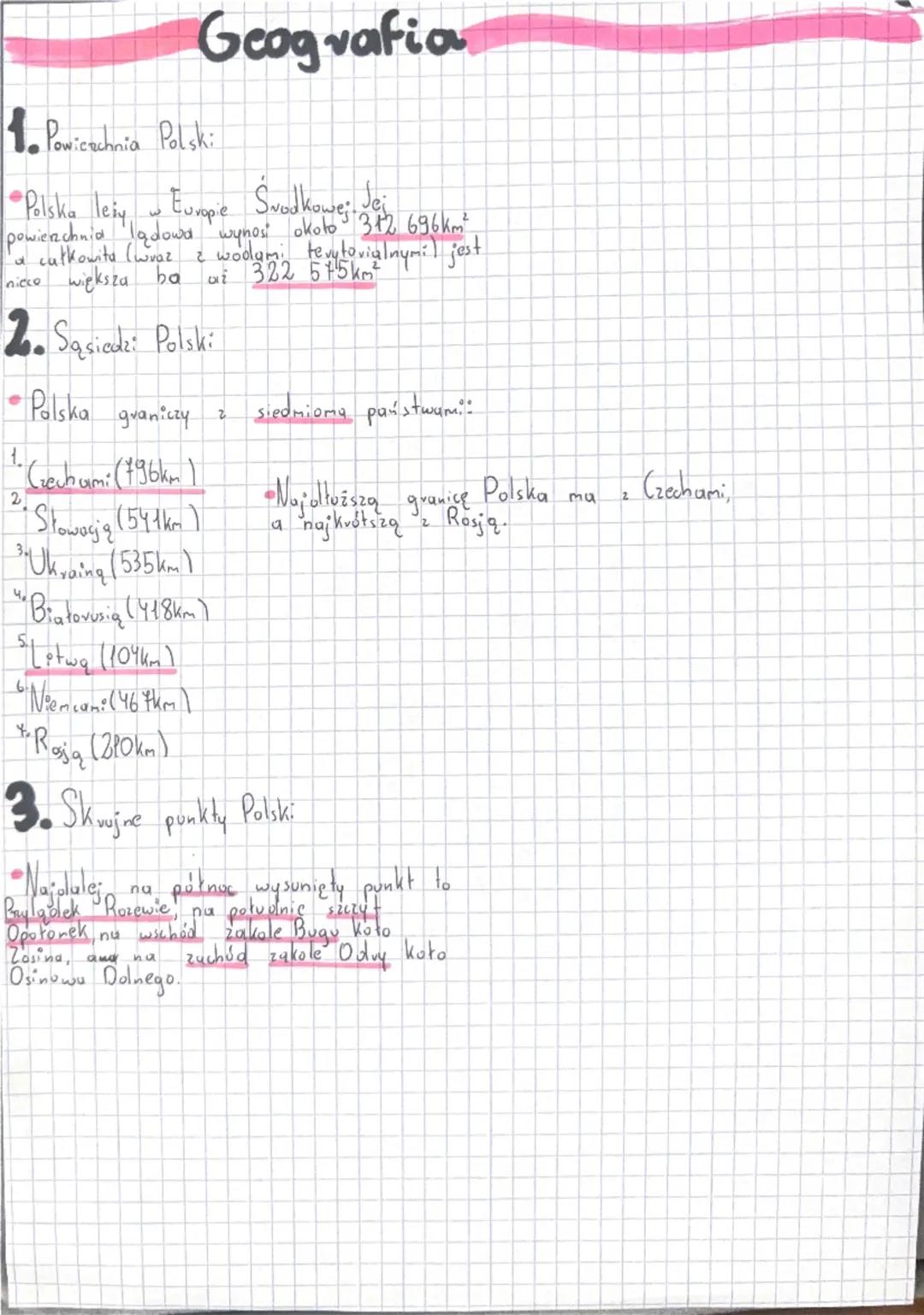 Geografia Klasa 7: Środowisko Przyrodnicze Polski