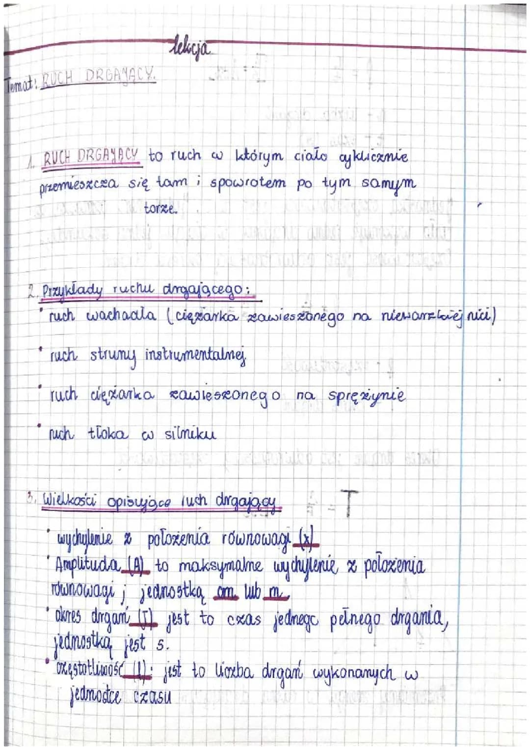 Ruch drgający