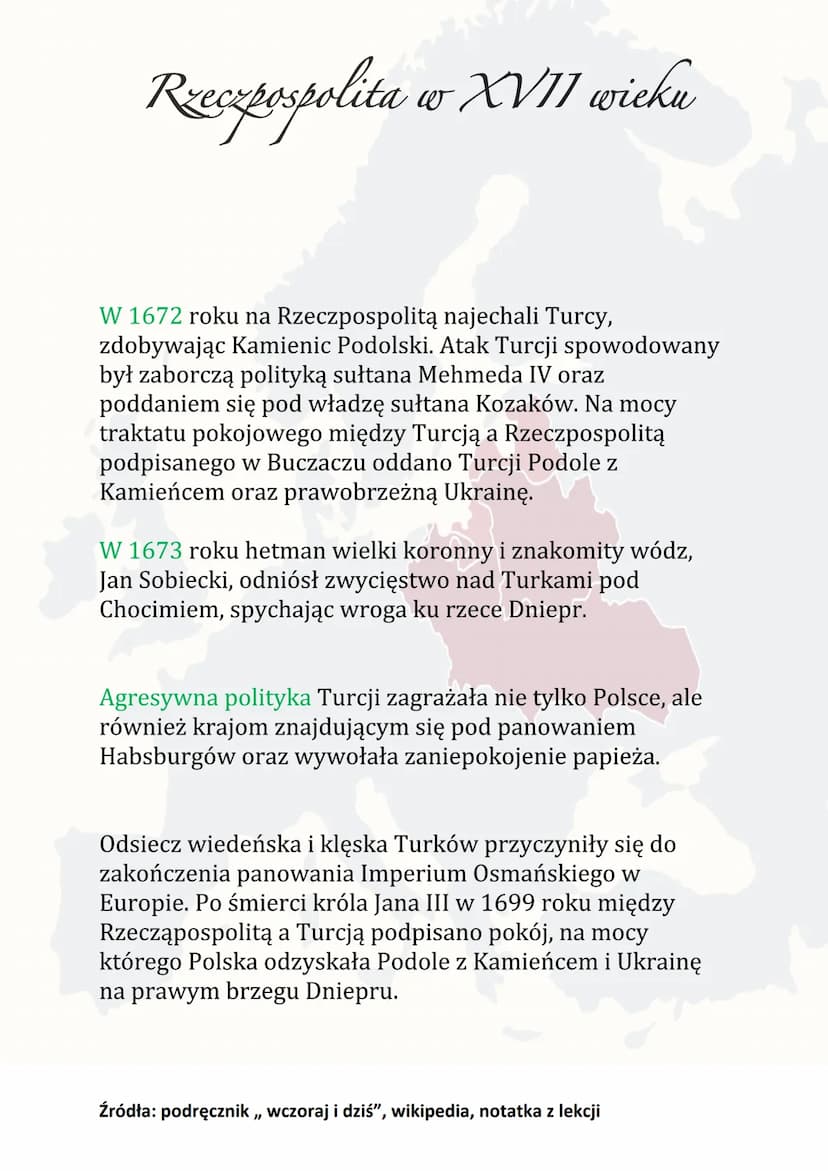 Rzeczpospolita w XVII wieku
351
W 1587 roku rozpoczął się w Polsce okres panowania
królów we szwedzkiej dynastii Wazów. Pierwszym z nich
był