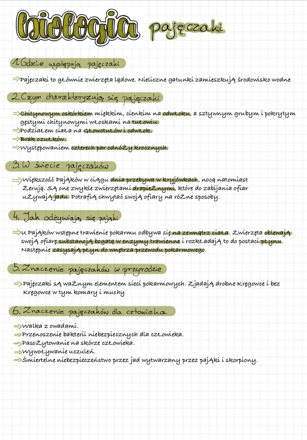 biologia stawonogi
1. Gdzie żyją?
=> niemal we wszystkich typach środowisk
2. Cechy stawonogów
=> ciało podzielone na segmenty, okryte oskór