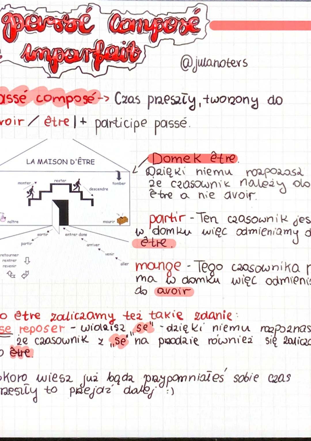 Passé composé i imparfait - Podstawowe informacje