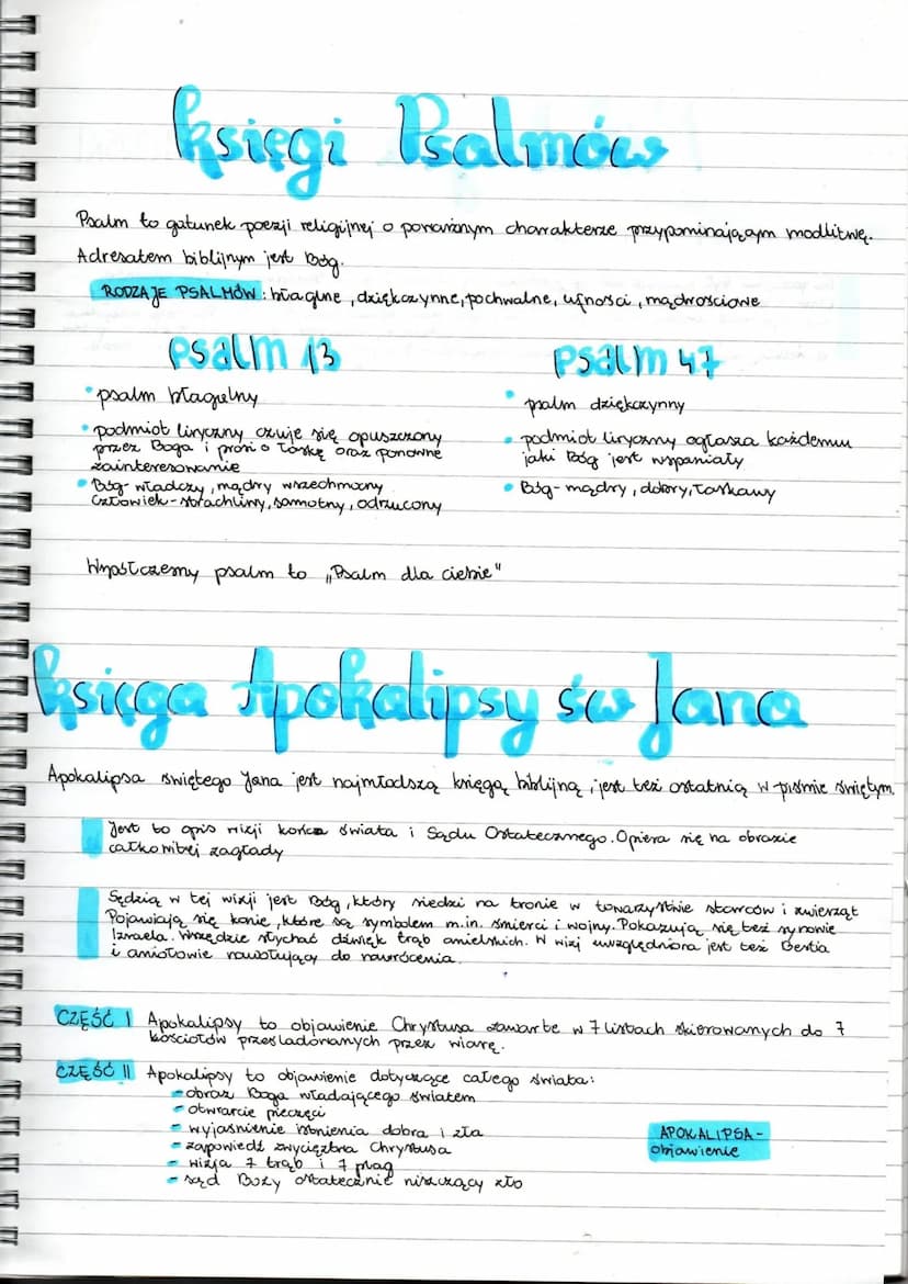 księgi Balmów
Psalm to gatunek poezji religijnej o porannym charakterze przypominającym modlitwę.
Adresatem biblijnym jest bog.
RODZAJE PSAL