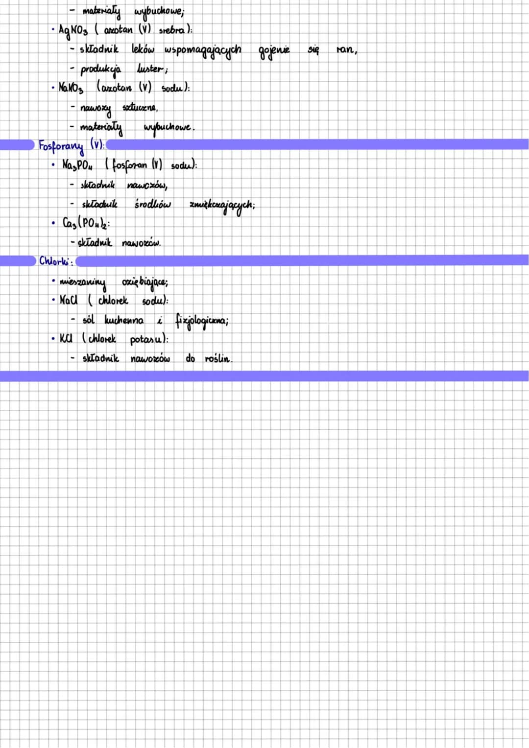 zastosowania soli
Weglany:
• Na₂CO3 (weglan sodu):
soda kalcynowana,
• NaHCO ₂ (wodorowęglan sodu):
soda oczyszczona,
składnik proszków do p