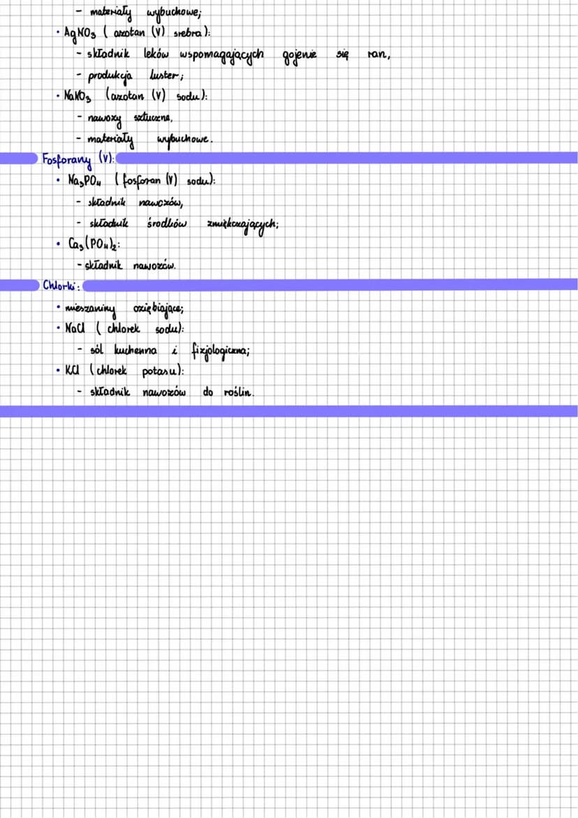 zastosowania soli
Weglany:
• Na₂CO3 (weglan sodu):
soda kalcynowana,
• NaHCO ₂ (wodorowęglan sodu):
soda oczyszczona,
składnik proszków do p