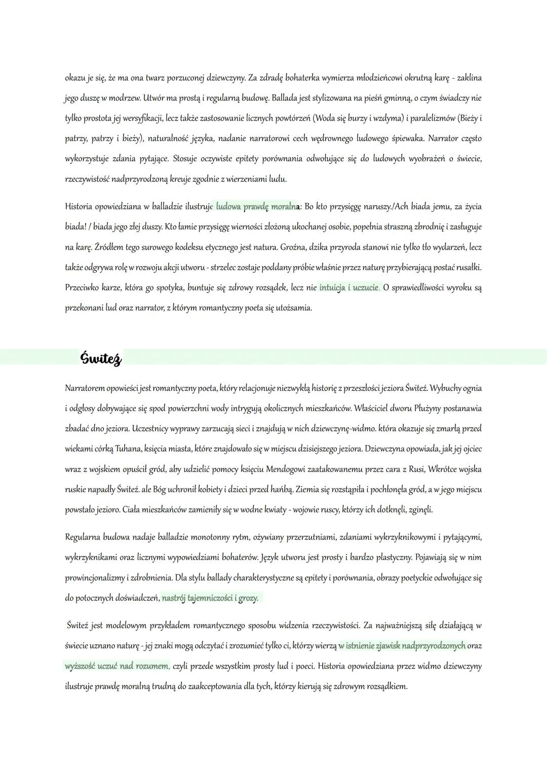 Ballady- Adam Mickiewicz
Geneza
Cykl 14 utworów zatytułowany Ballady i romanse Mickiewicz opublikował w 1822 r. w pierwszym tomie Poezji. Po