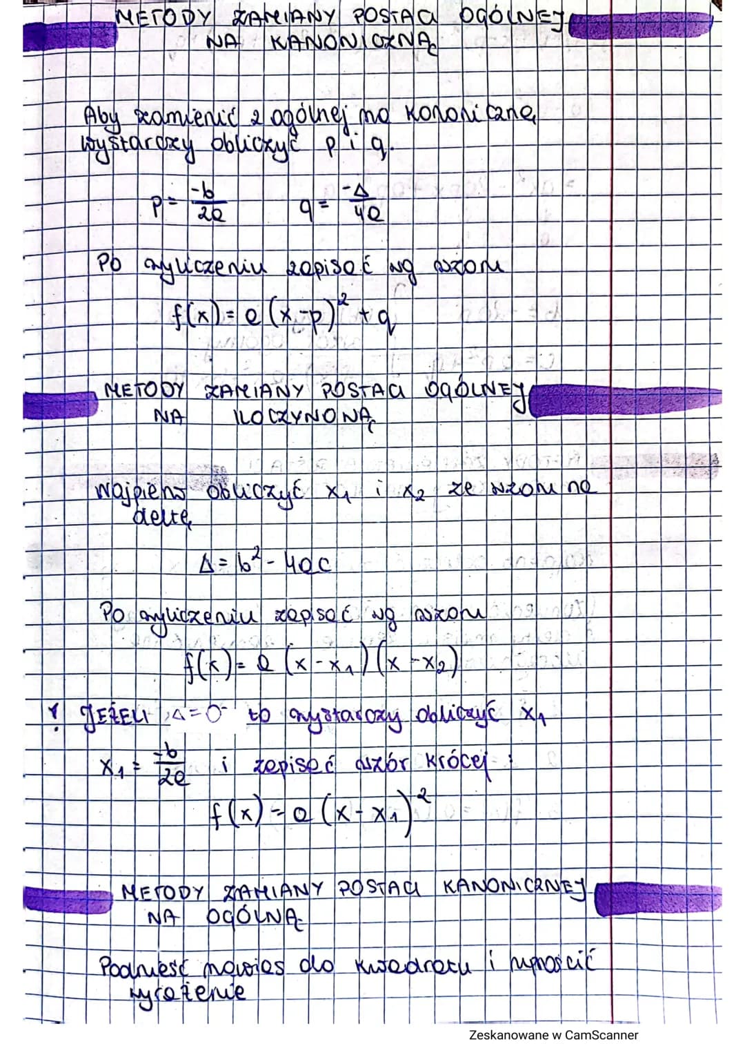 fuqkija kwadratowy
f(x) = 0x² + bx + C
gdzie o, b, c so Stałymi i 0 / 0
Wykres noxywamy paraboto
670
(a)
0
Q40
(-6)
A
Dyróżnikiem trójmione 
