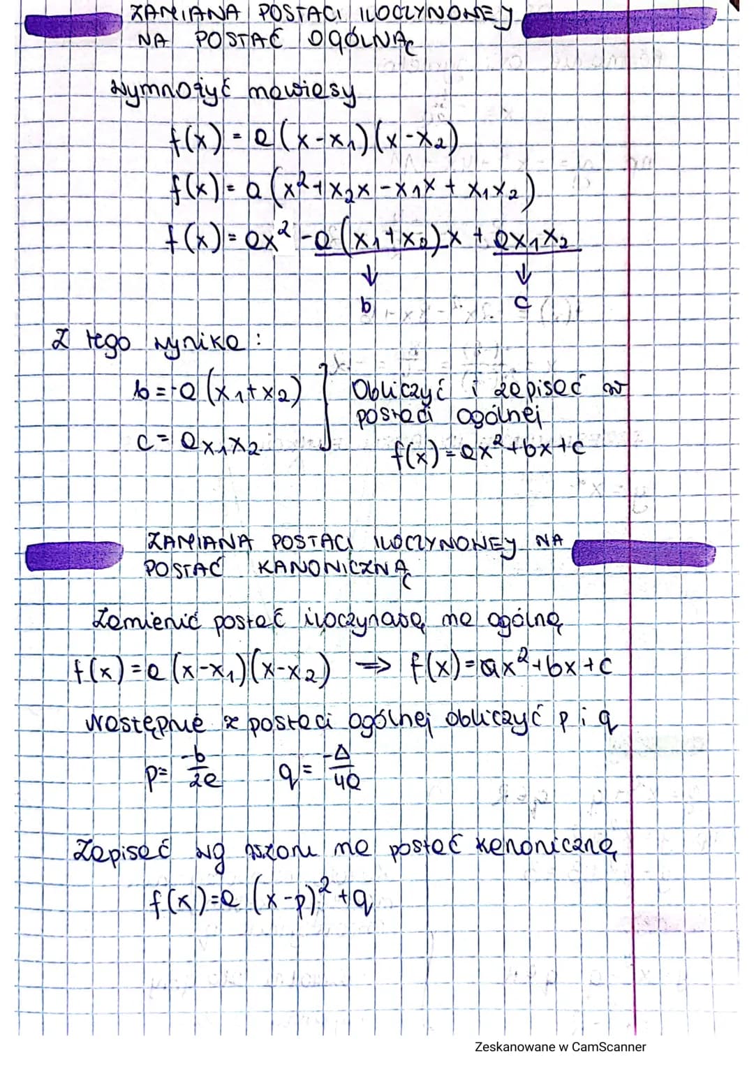 fuqkija kwadratowy
f(x) = 0x² + bx + C
gdzie o, b, c so Stałymi i 0 / 0
Wykres noxywamy paraboto
670
(a)
0
Q40
(-6)
A
Dyróżnikiem trójmione 