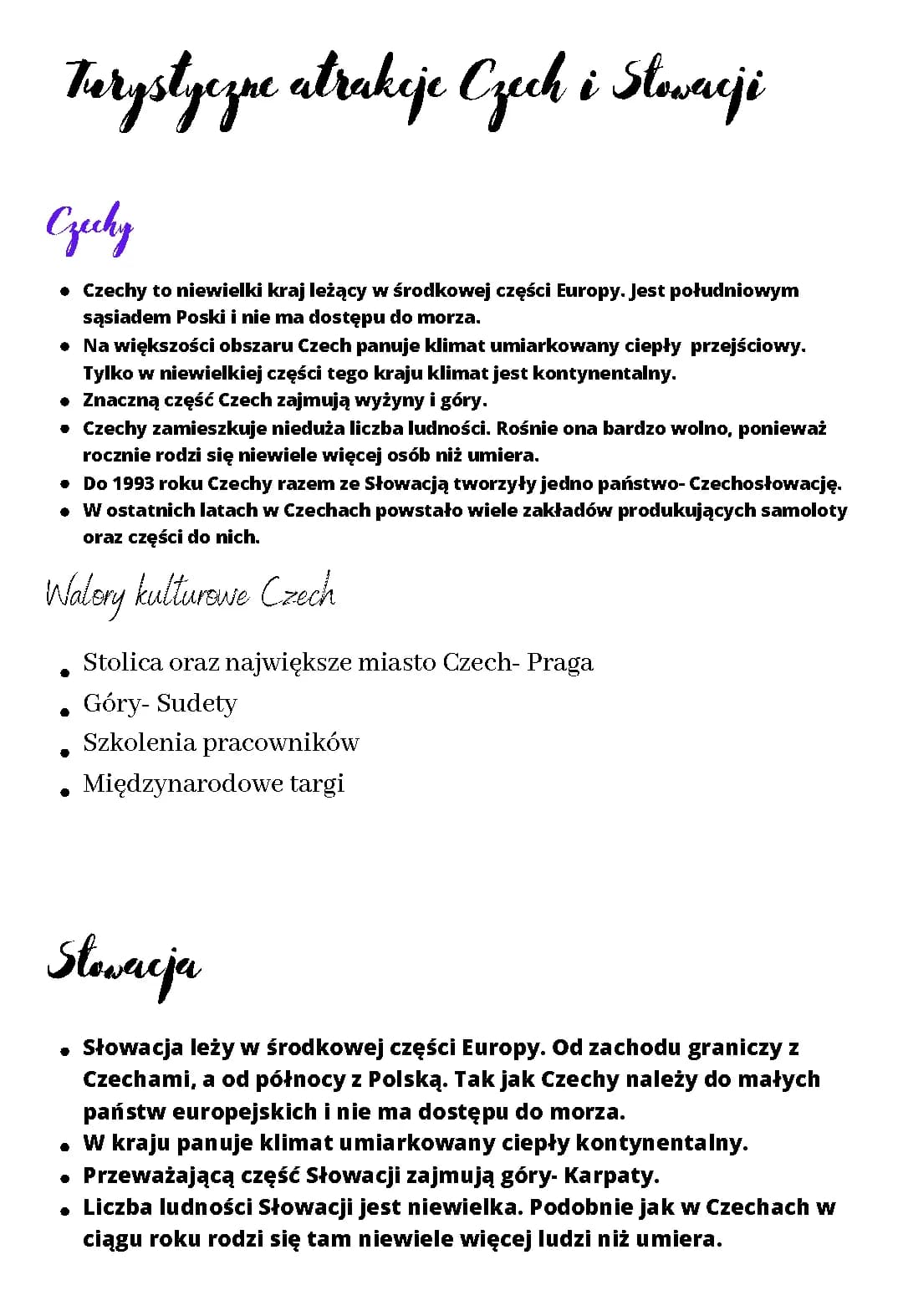 Czechy i Słowacja: Co Zobaczyć i Gdzie Pojechać