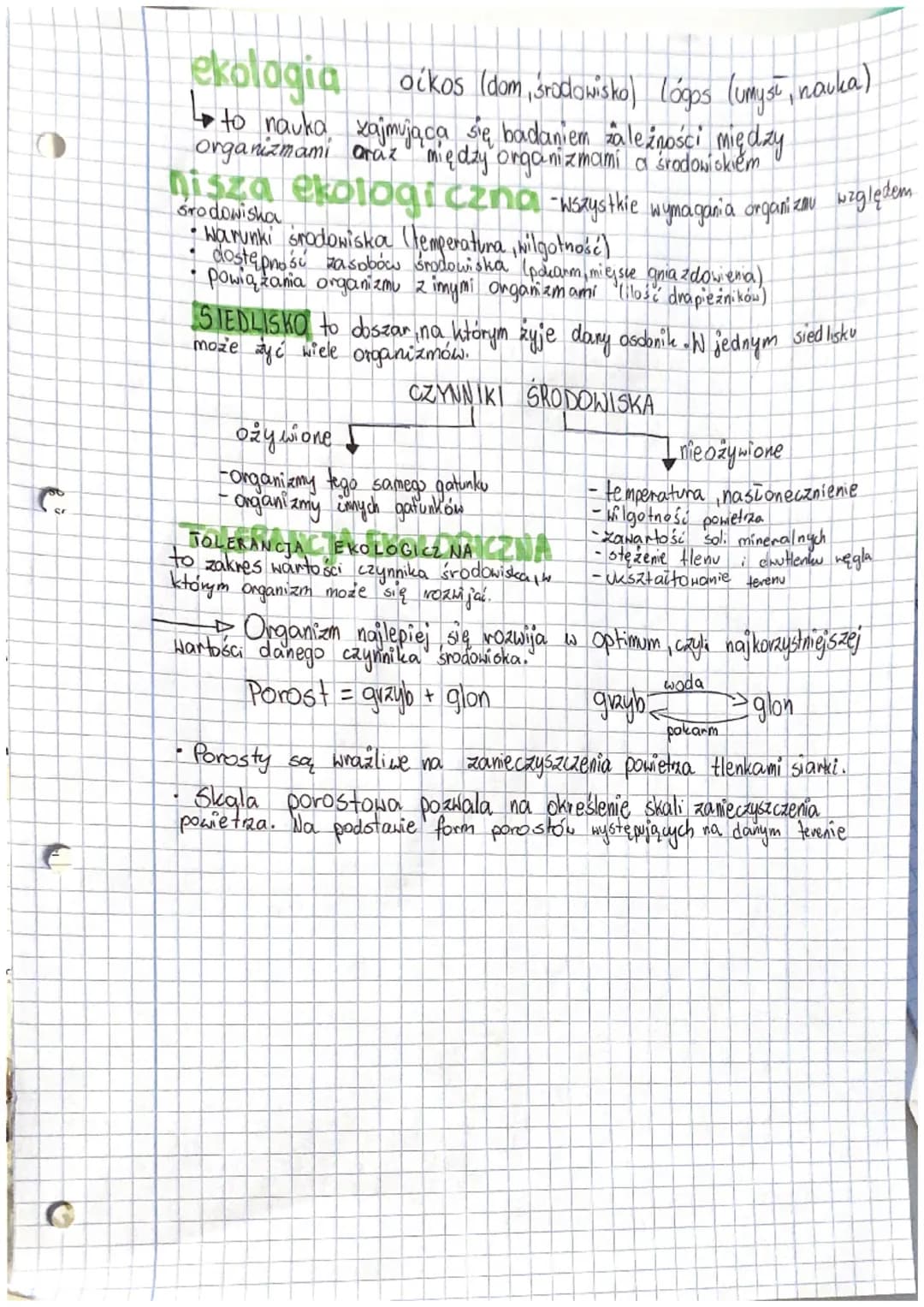ekologia
oikos (dom, środowisko) lógos (umyst, nauka)
↳to nauka xajmująca się badaniem zależności między
organizmami oraz między organizmami