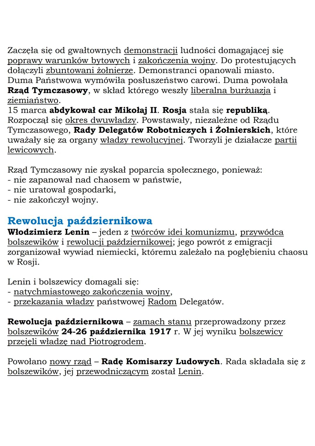 MZ_LEARNING_KNOW

# Rewolucja lutowa i przewrót
## bolszewicki w Rosji
### Klasa 7, WSiP

Sytuacja w Rosji przed rewolucją
Skutki udziału Ro