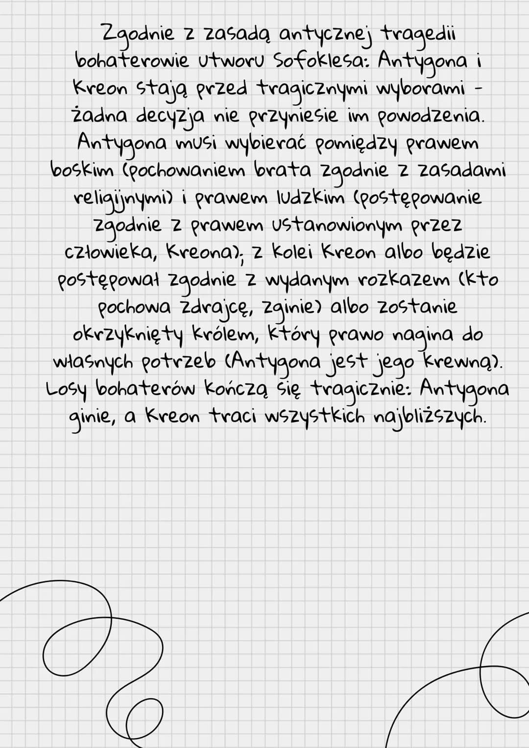 Antygona
RODZAJ: dramat
GATUNEK: dramat antyczny
CZAS: akcja rozgrywa się w ciągu jednego dnia
MIEJSCE WYDARZEŃ: przed tebańskim
pałacem, w 