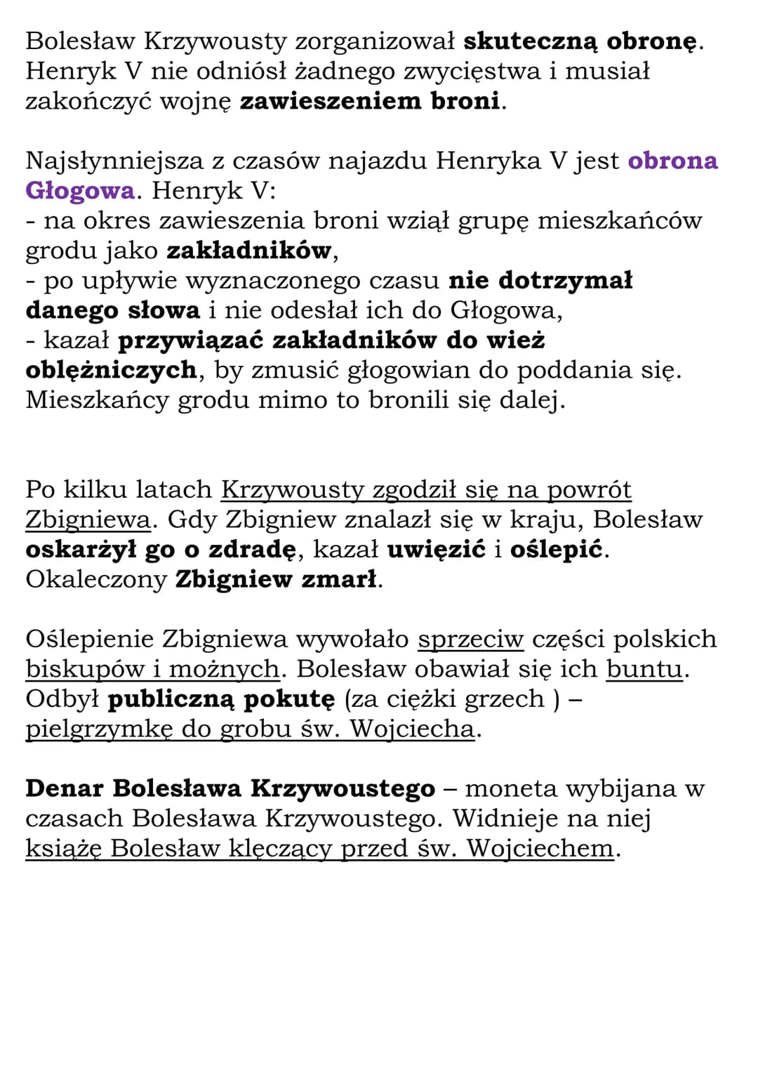 Panowanie Bolesława
Krzywoustego
Bolesław i Zbigniew
Zbuntowani możnowładcy:
- wygnali z kraju Bolesława Śmiałego,
- osadzili na polskim tro