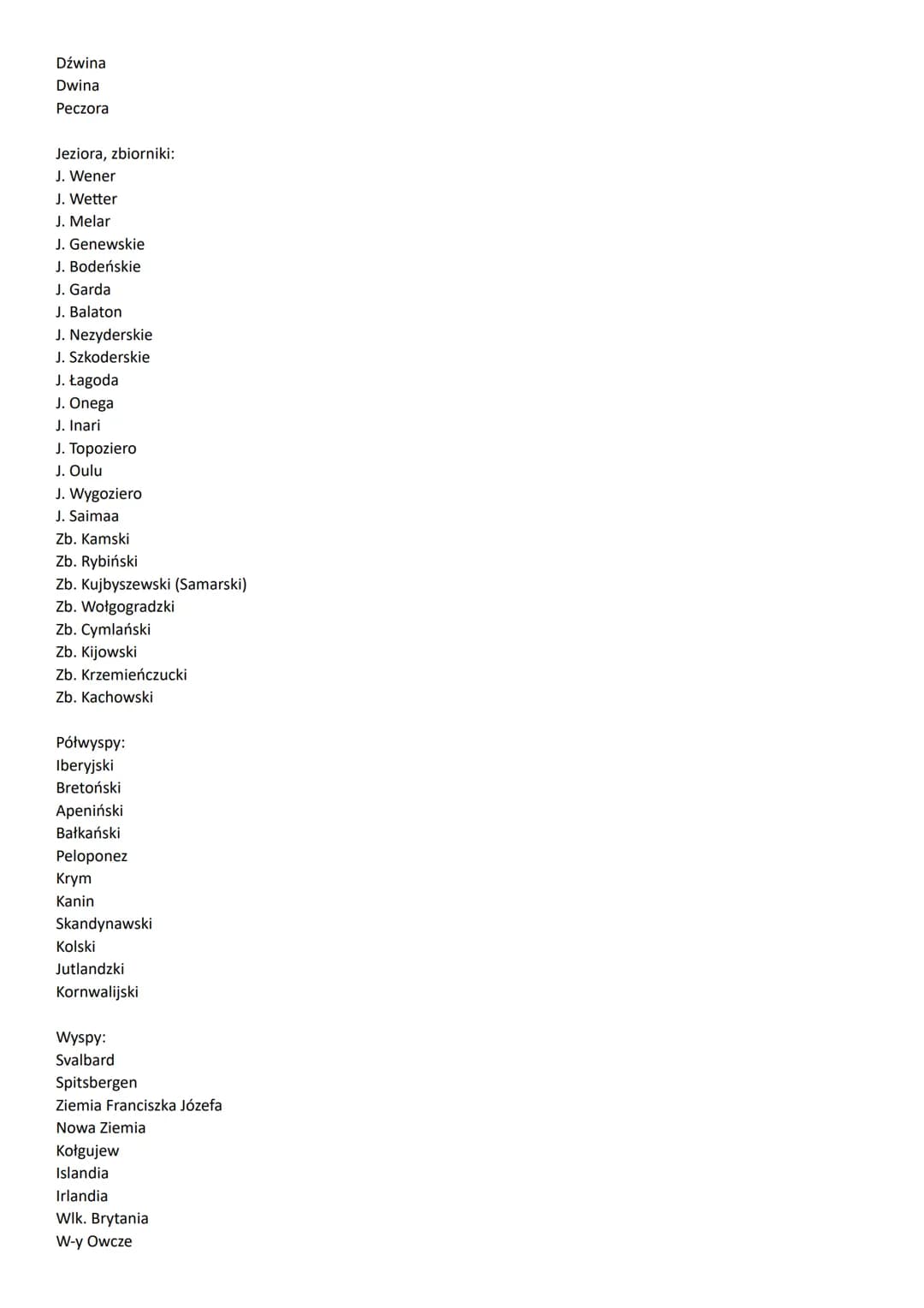 Azja
krainy geograficzne
Niz. Zachodniosyberyjska
Wyż. Środkowosyberyjska
G. Wierchojańskie
G. Czerskiego
G. Czukockie
G. Stanowe
G. Jabłono
