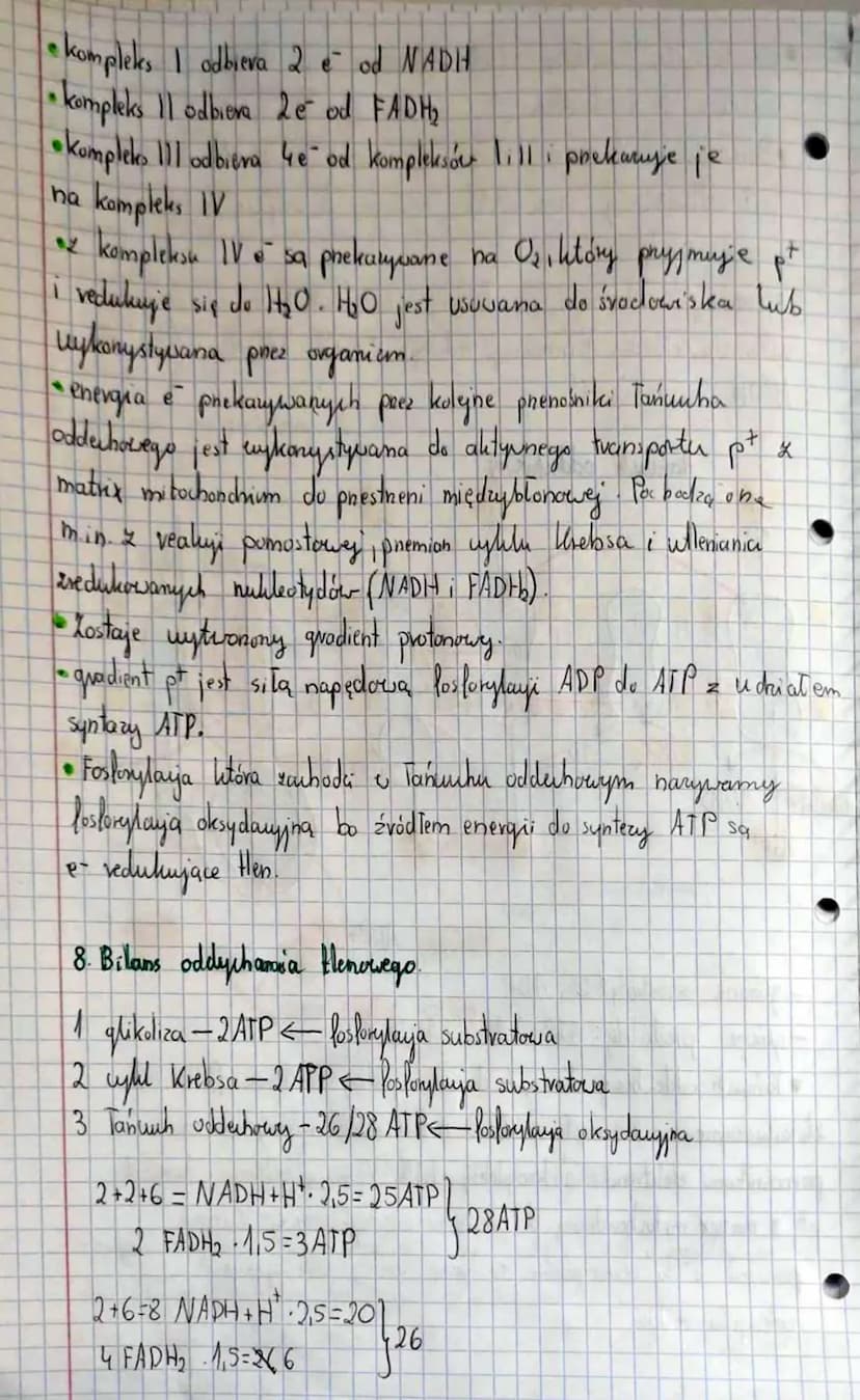 muszą
ulec
hycholizie
T. Oddychanie komórkowe. Oddychanie
tlenowe.
1 Oddychanie kom - podstawowy proves destomcający kom enerque- Polega
na 