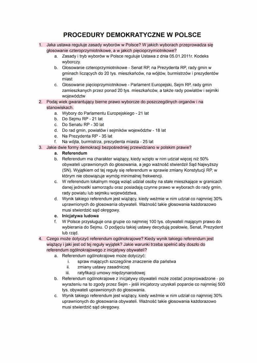 USTRÓJ RP
Konstytucja RP
Procedury demokratyczne w Polsce
Parlament RP
Prezydent RP
Rada Ministrów RP
Sądy i trybunały
Organy kontroli państ