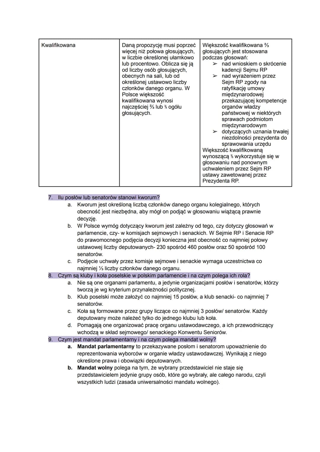 USTRÓJ RP
Konstytucja RP
Procedury demokratyczne w Polsce
Parlament RP
Prezydent RP
Rada Ministrów RP
Sądy i trybunały
Organy kontroli państ