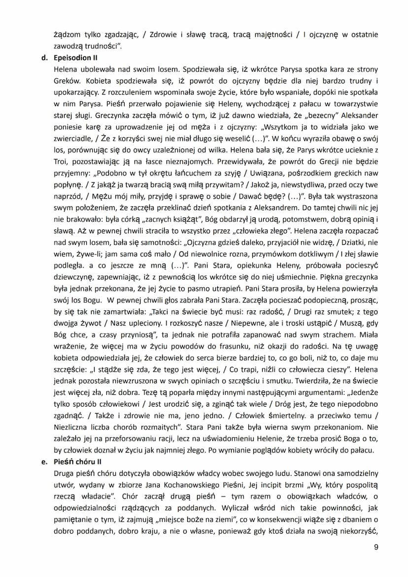 LEKTURA - "Odprawa posłów greckich" - Jan Kochanowski...
1. Mit o Parysie i Helenie - streszczenie..
2. Streszczenie/Plan wydarzeń..
3. Post