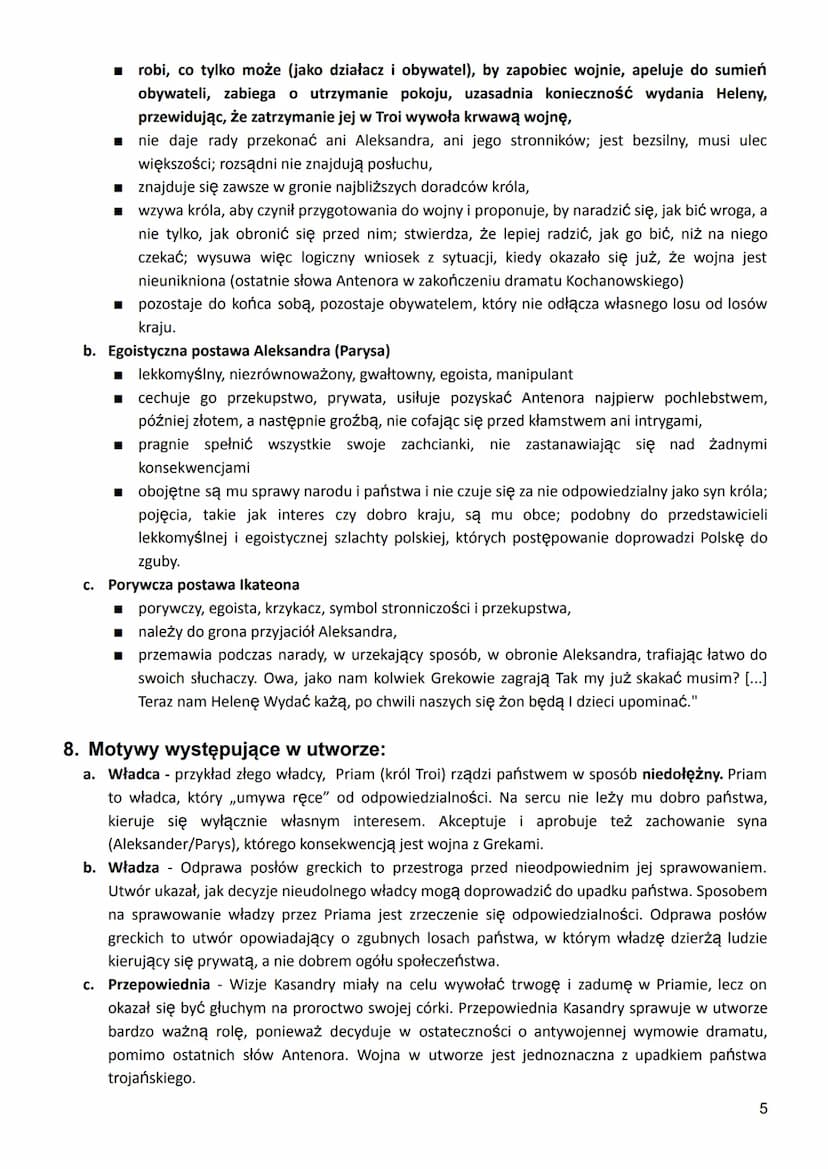 LEKTURA - "Odprawa posłów greckich" - Jan Kochanowski...
1. Mit o Parysie i Helenie - streszczenie..
2. Streszczenie/Plan wydarzeń..
3. Post