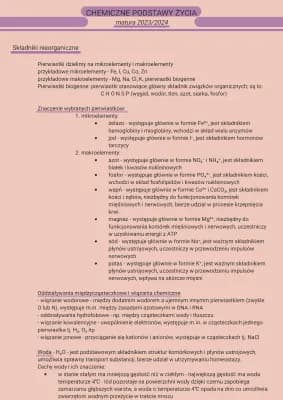 Know Chemizm życia - powtórka do matury 2023/24 thumbnail