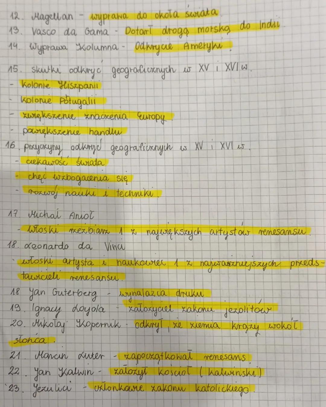 1. inkwizaga - zapobiegała reformaci we włoszech od XIII
do XIXw.
2. indeks ksiąg zakazanych - zakazane księgi przez kościół
3. kontrreforma