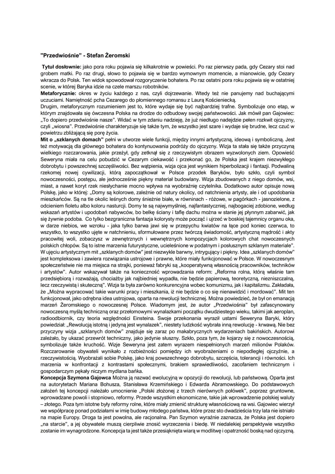 DWUDZIESTOLECIE MIĘDZYWOJENNE
1. "Zrzućmy z ramion płaszcz Konrada" - neoromantycy, poruszający tematykę wojenną, "I zacznijmy
wreszcie żyć"