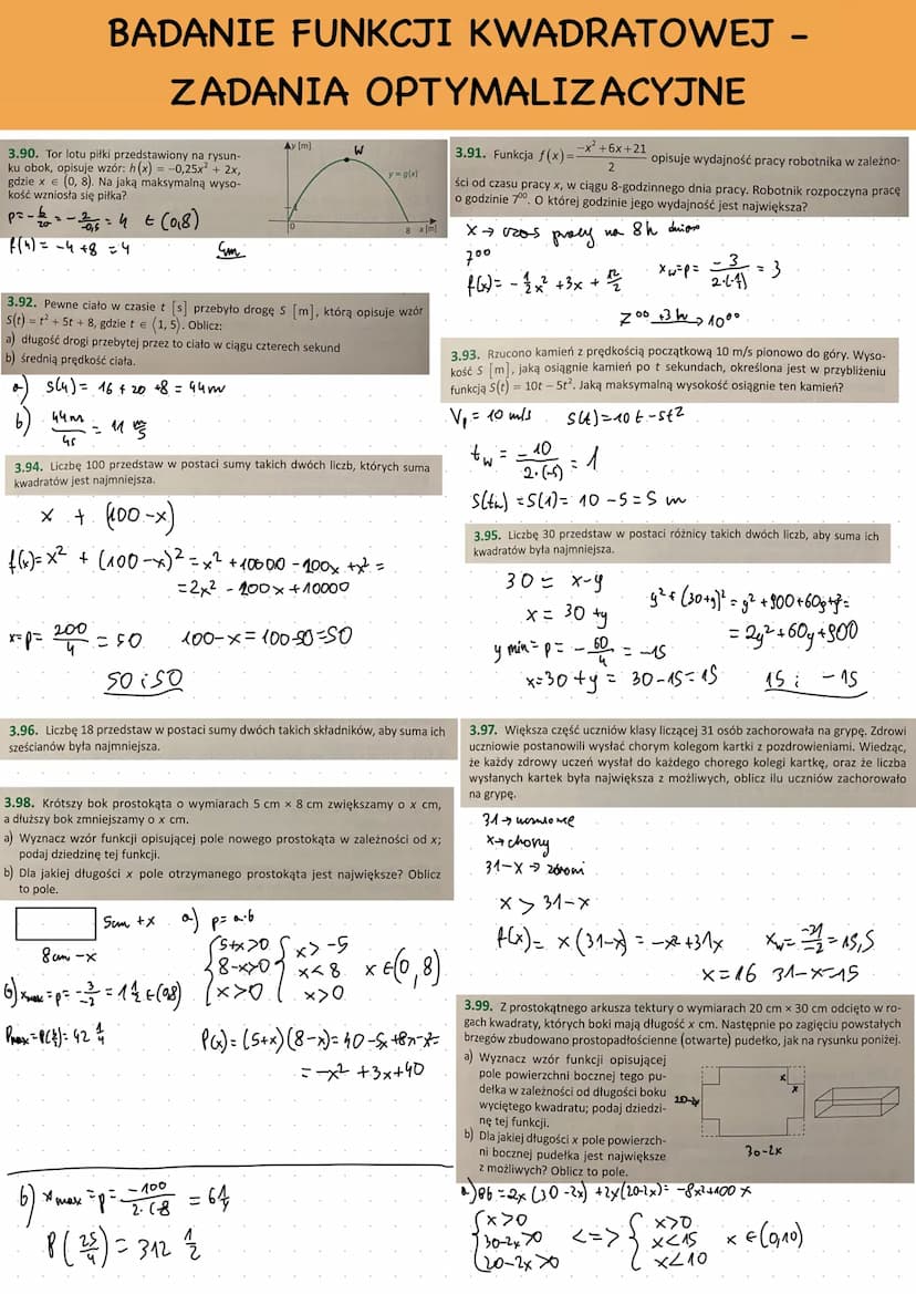 WYZNACZANIE WZORU FUNKCJI KWADRATOWEJ NA
PODSTAWIE JEJ WŁASNOŚCI
Jedno miejsce zerowe A=0 Miejscami zerowymi są 9 i -6.(x-²)(x+6)
₁+1 (-∞0,1