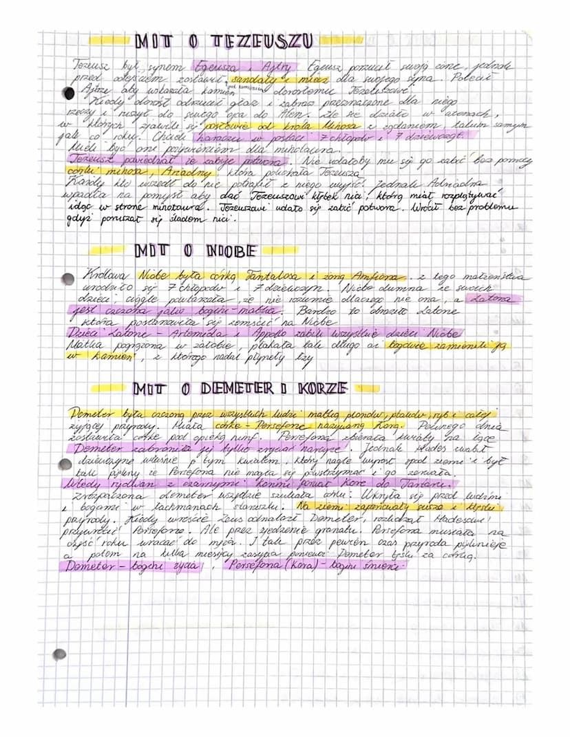NITOLOGIA
Jan parandowski
TEOGONICZNE
o powstanie i naturze
bogow
podział
mitów
Odyseus PERSEFONA
KOSMOGONICZNE
o powstaniu świata
jego poca