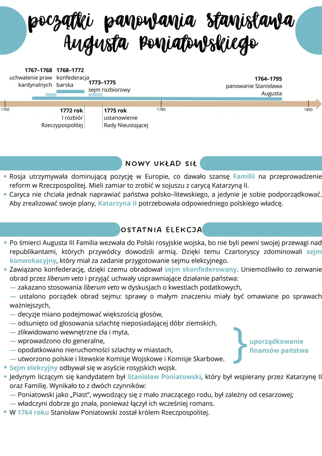 --- OCR Start ---
• Niechęć szlachty do Rosji budziły:
KONFEDERACJA BARSKA
narzucone równouprawnienie dysydentów,
uległość króla wobec carsk