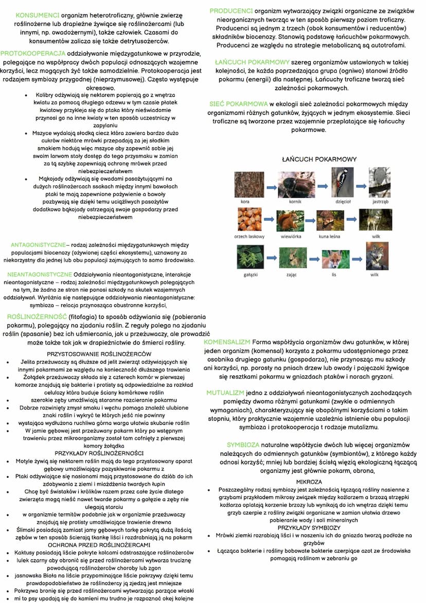 ●
TOLERANCJA EKOLOGICZNA
zakres tolerancji
Przedział zmienności określonych czynników środowiska, w
których organizm żyje, rozmnaża się i ut