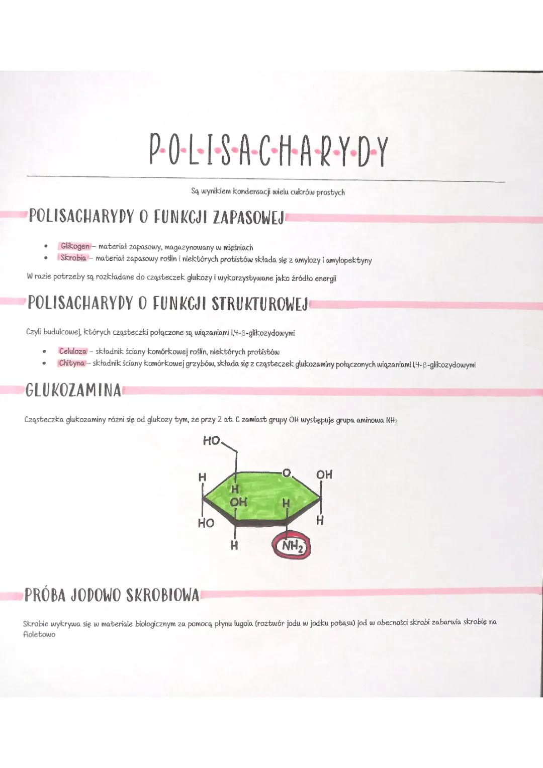 Polisacharydy: Budowa, Właściwości i Przyklady - Sacharoza i Wzór