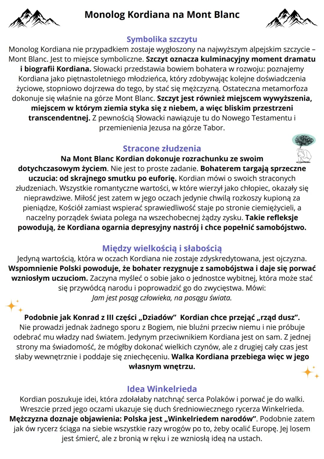 KORDIAN JULIUSZ SŁOWACKI
Geneza
Od 1831 r. Juliusz Słowacki przebywał na emigracji. Opuścił ojczyznę ze względu na
ważną misję dyplomatyczną