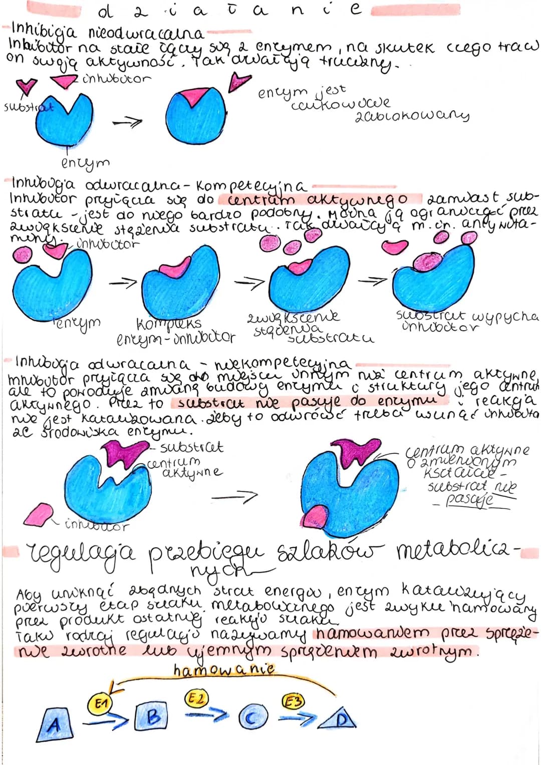 enzymy
PO
zapoczątkowania każdy reake'c' potreba określonej ilośw ener-
güù. Nosu on a nazwę energoo akky way magana ilość energuline
Reakgi