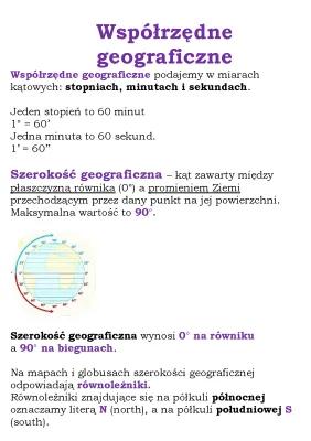 Know Współrzędne geograficzne (NE 6) thumbnail